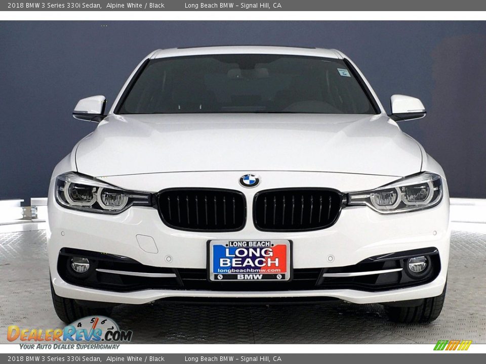 2018 BMW 3 Series 330i Sedan Alpine White / Black Photo #2