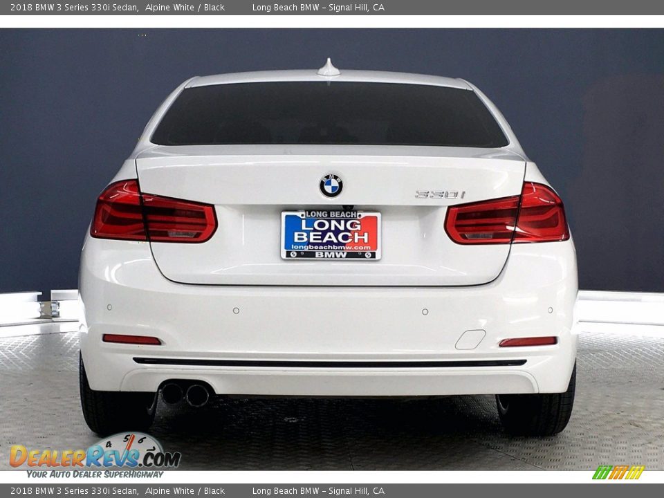 2018 BMW 3 Series 330i Sedan Alpine White / Black Photo #3