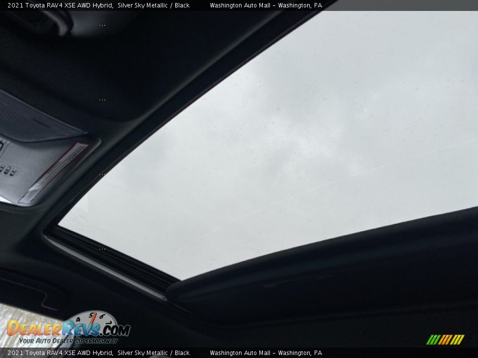 2021 Toyota RAV4 XSE AWD Hybrid Silver Sky Metallic / Black Photo #10