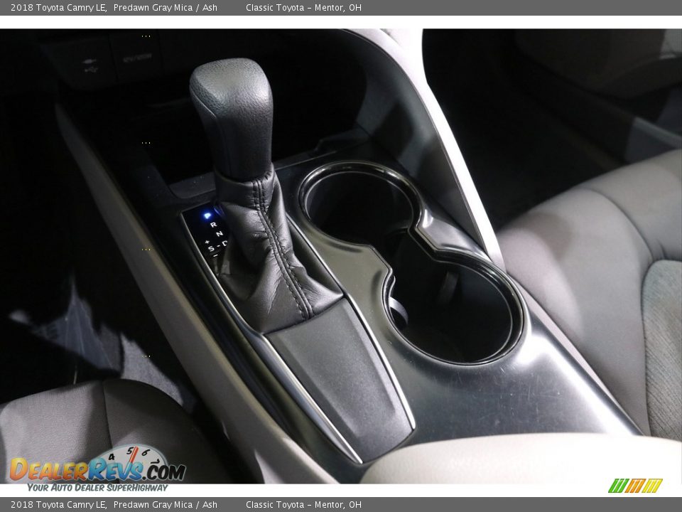 2018 Toyota Camry LE Predawn Gray Mica / Ash Photo #14