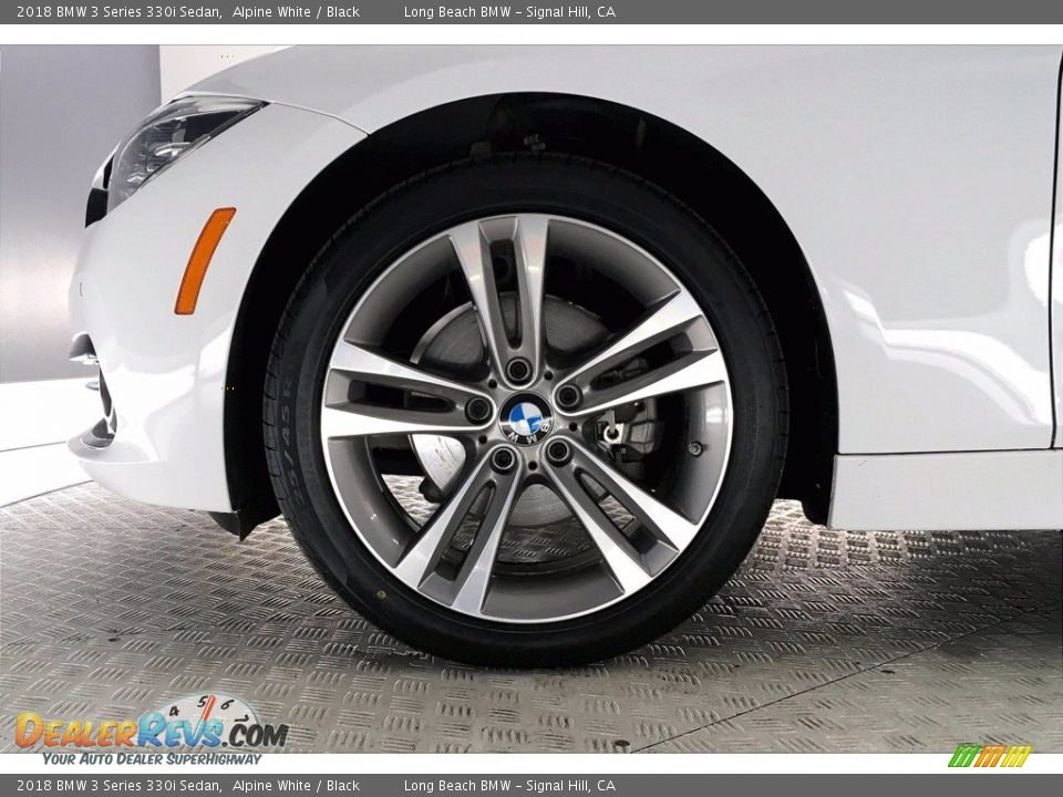 2018 BMW 3 Series 330i Sedan Alpine White / Black Photo #8
