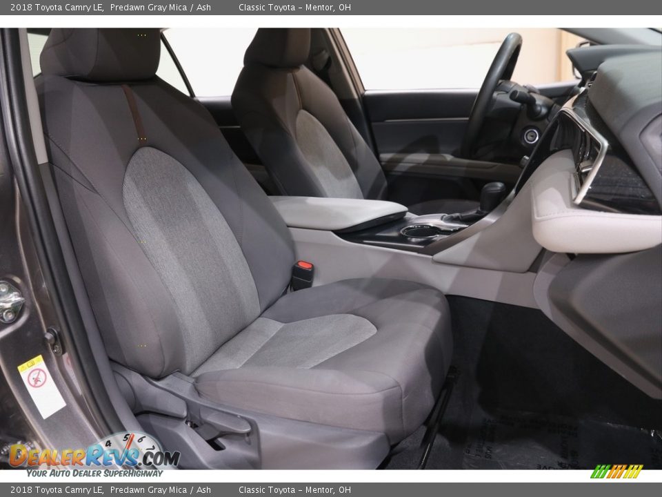 2018 Toyota Camry LE Predawn Gray Mica / Ash Photo #15