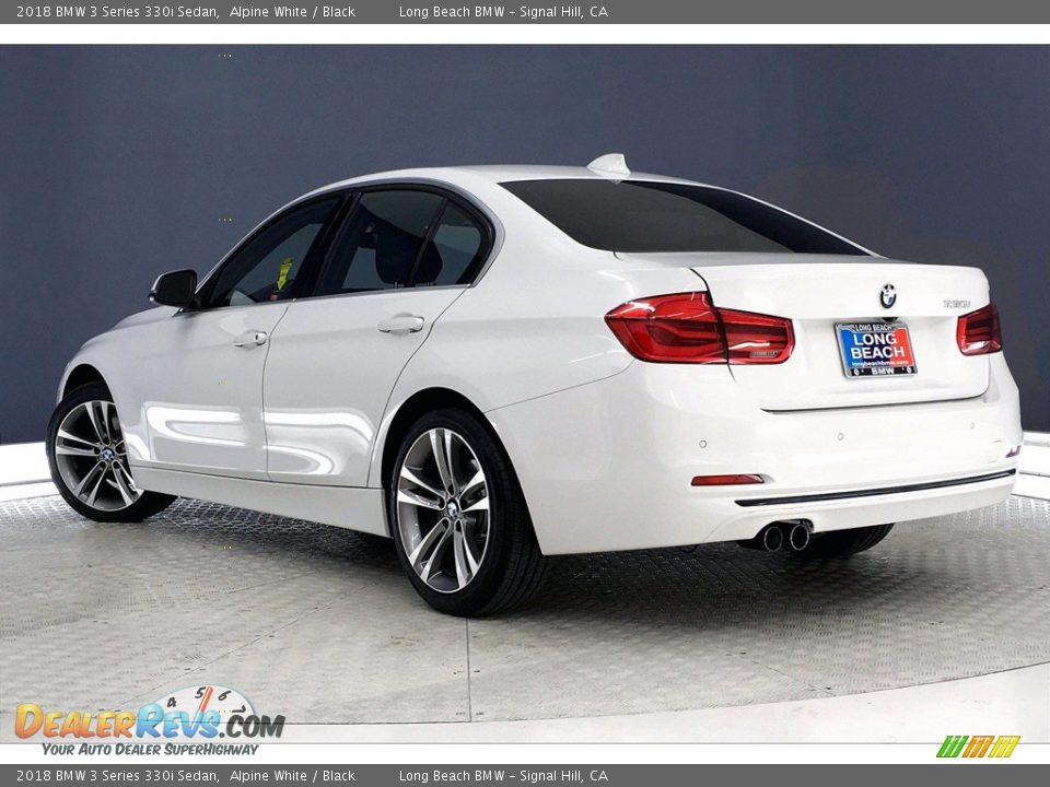 2018 BMW 3 Series 330i Sedan Alpine White / Black Photo #10