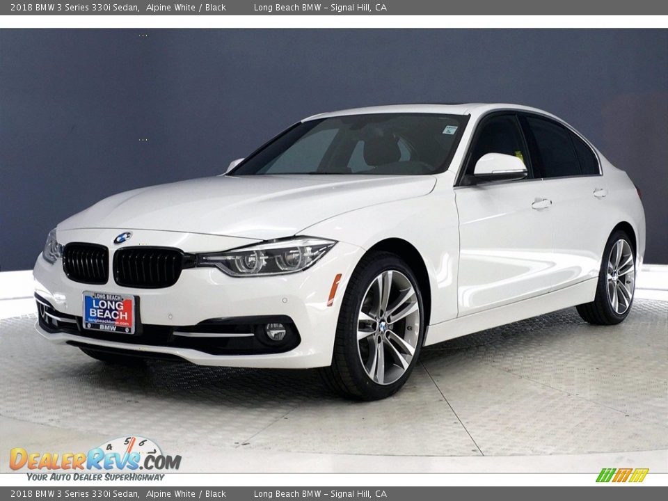 2018 BMW 3 Series 330i Sedan Alpine White / Black Photo #12