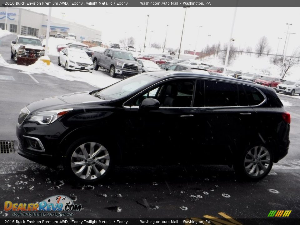 2016 Buick Envision Premium AWD Ebony Twilight Metallic / Ebony Photo #6