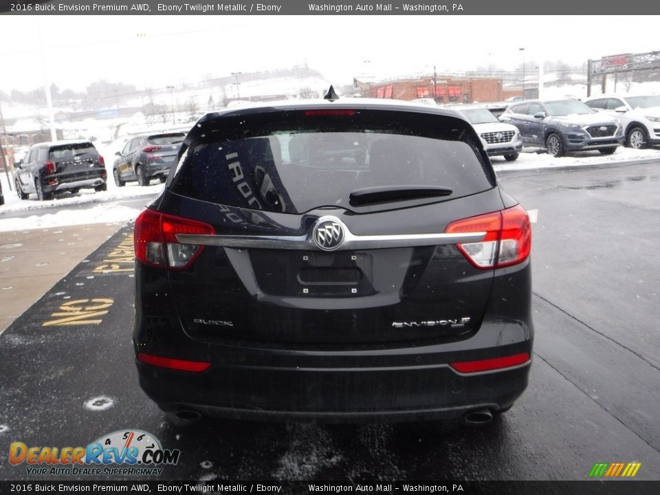 2016 Buick Envision Premium AWD Ebony Twilight Metallic / Ebony Photo #7