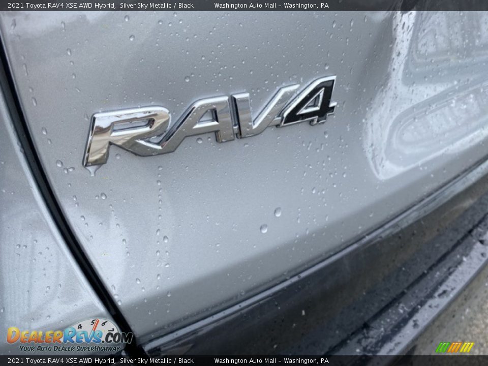 2021 Toyota RAV4 XSE AWD Hybrid Silver Sky Metallic / Black Photo #26