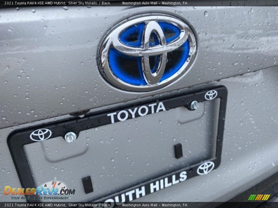2021 Toyota RAV4 XSE AWD Hybrid Silver Sky Metallic / Black Photo #27