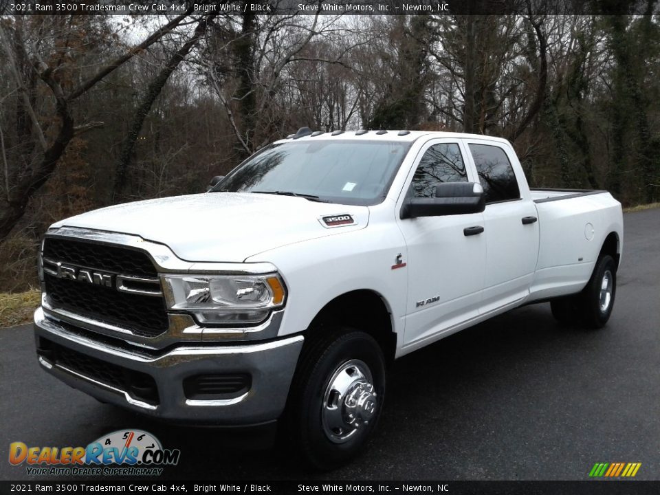 2021 Ram 3500 Tradesman Crew Cab 4x4 Bright White / Black Photo #2