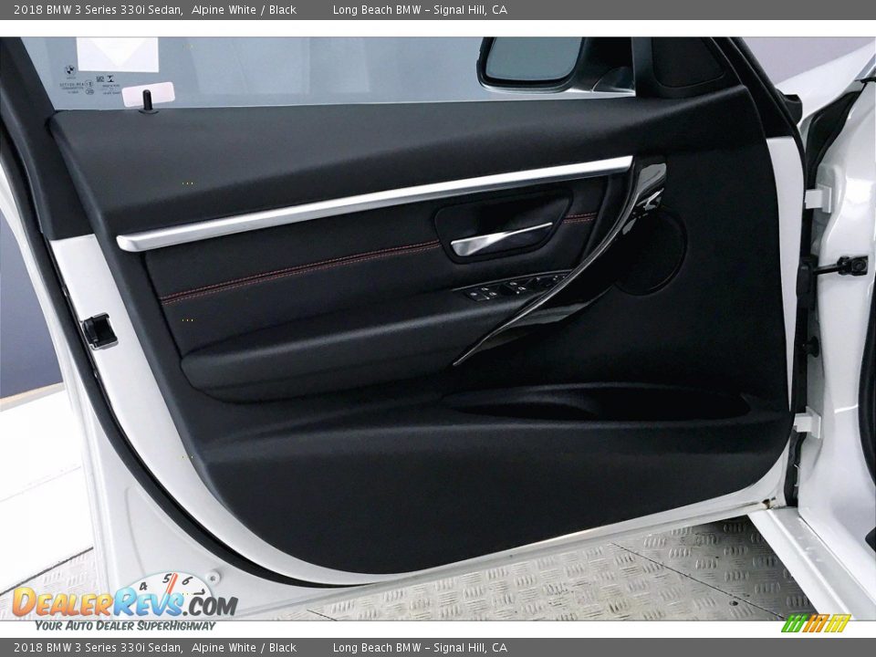 2018 BMW 3 Series 330i Sedan Alpine White / Black Photo #23