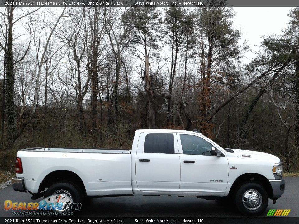 2021 Ram 3500 Tradesman Crew Cab 4x4 Bright White / Black Photo #5