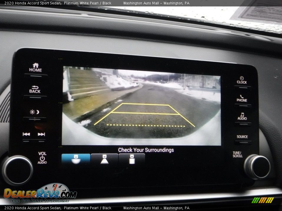 2020 Honda Accord Sport Sedan Platinum White Pearl / Black Photo #4