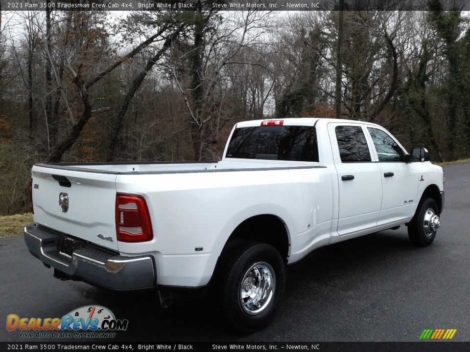 2021 Ram 3500 Tradesman Crew Cab 4x4 Bright White / Black Photo #6