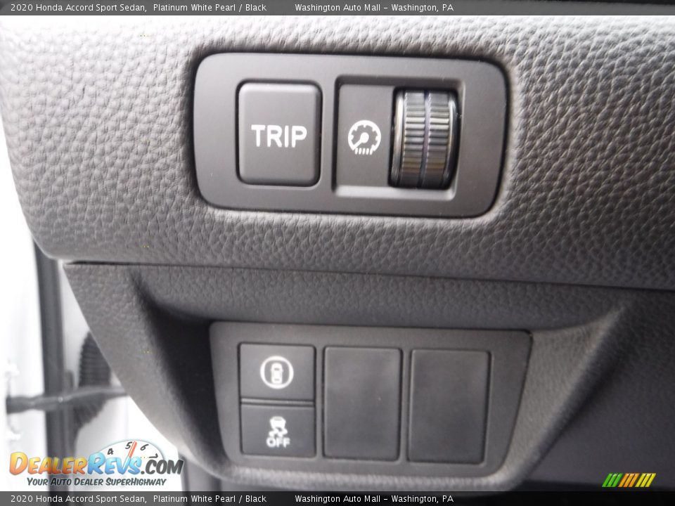 2020 Honda Accord Sport Sedan Platinum White Pearl / Black Photo #5