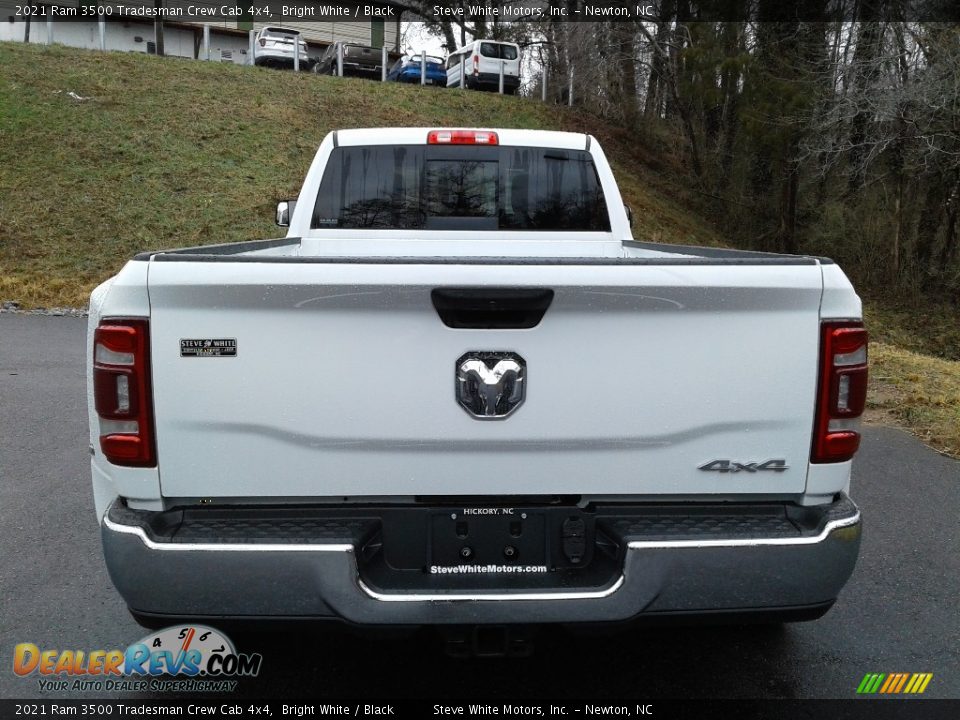 2021 Ram 3500 Tradesman Crew Cab 4x4 Bright White / Black Photo #7