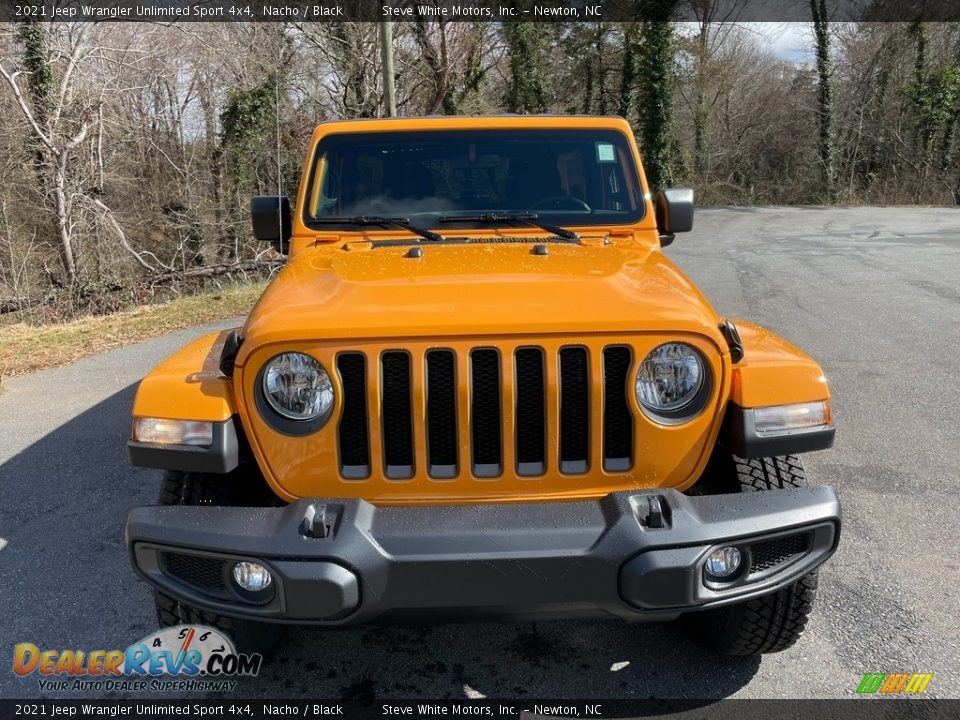 2021 Jeep Wrangler Unlimited Sport 4x4 Nacho / Black Photo #3