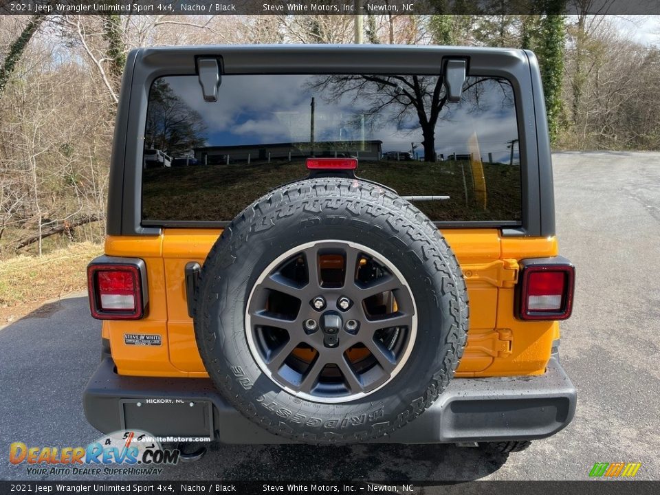 2021 Jeep Wrangler Unlimited Sport 4x4 Nacho / Black Photo #7