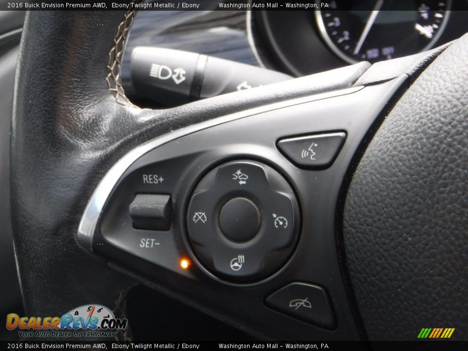 2016 Buick Envision Premium AWD Ebony Twilight Metallic / Ebony Photo #23