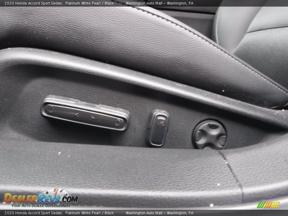 2020 Honda Accord Sport Sedan Platinum White Pearl / Black Photo #15