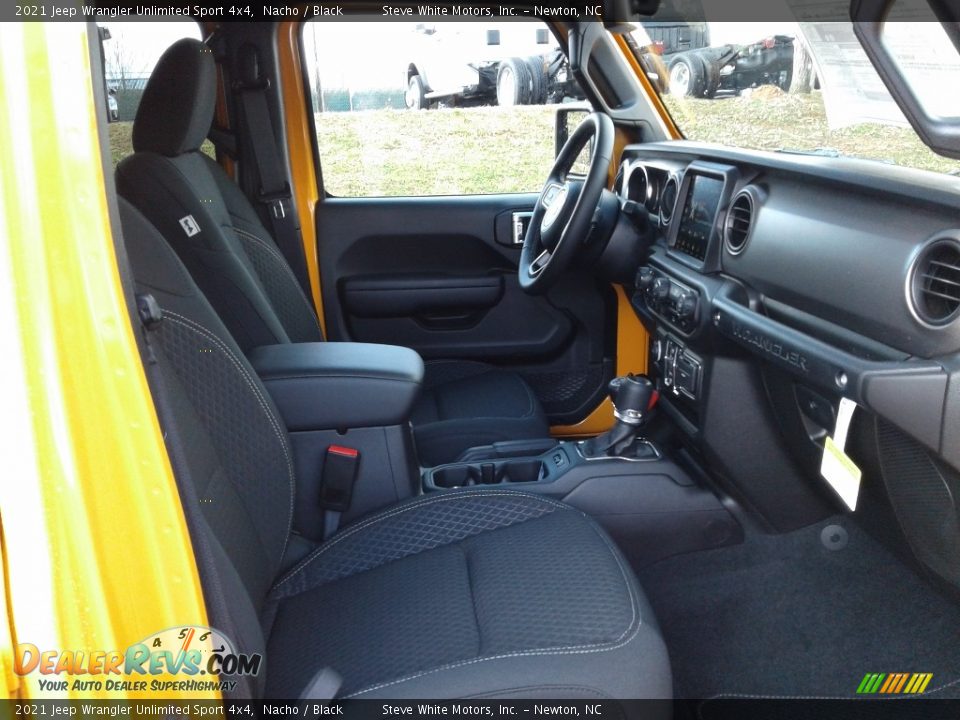 2021 Jeep Wrangler Unlimited Sport 4x4 Nacho / Black Photo #17