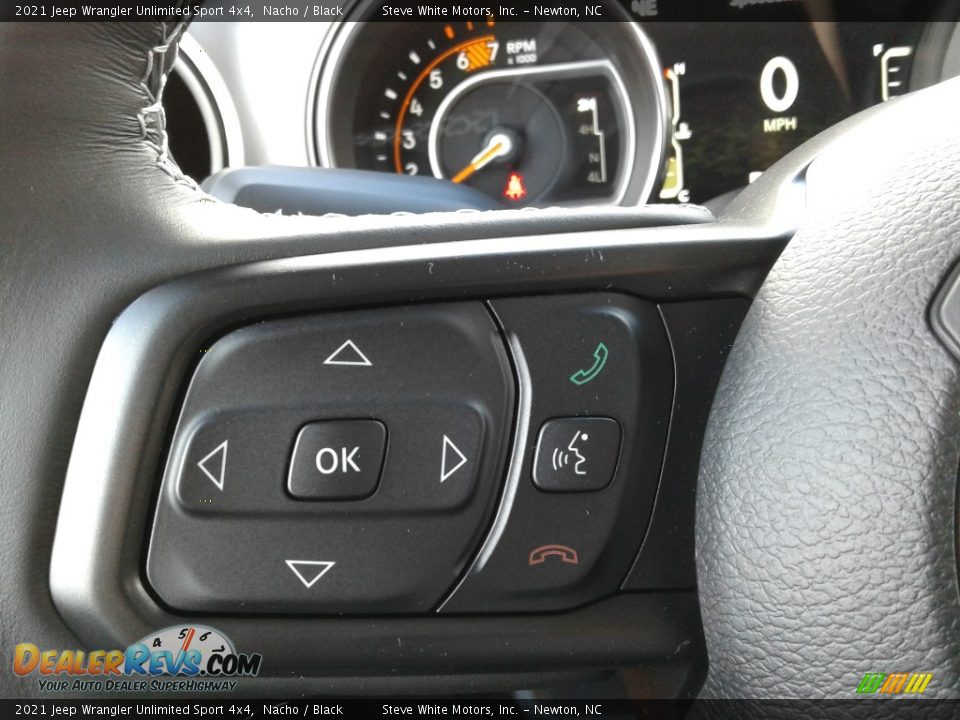 2021 Jeep Wrangler Unlimited Sport 4x4 Nacho / Black Photo #19