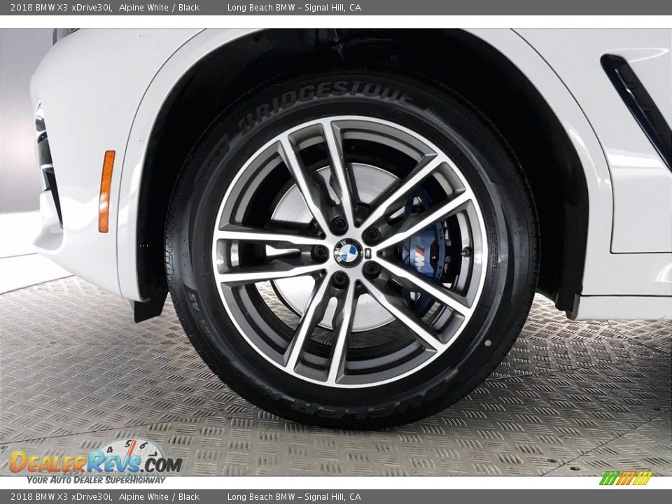 2018 BMW X3 xDrive30i Alpine White / Black Photo #8