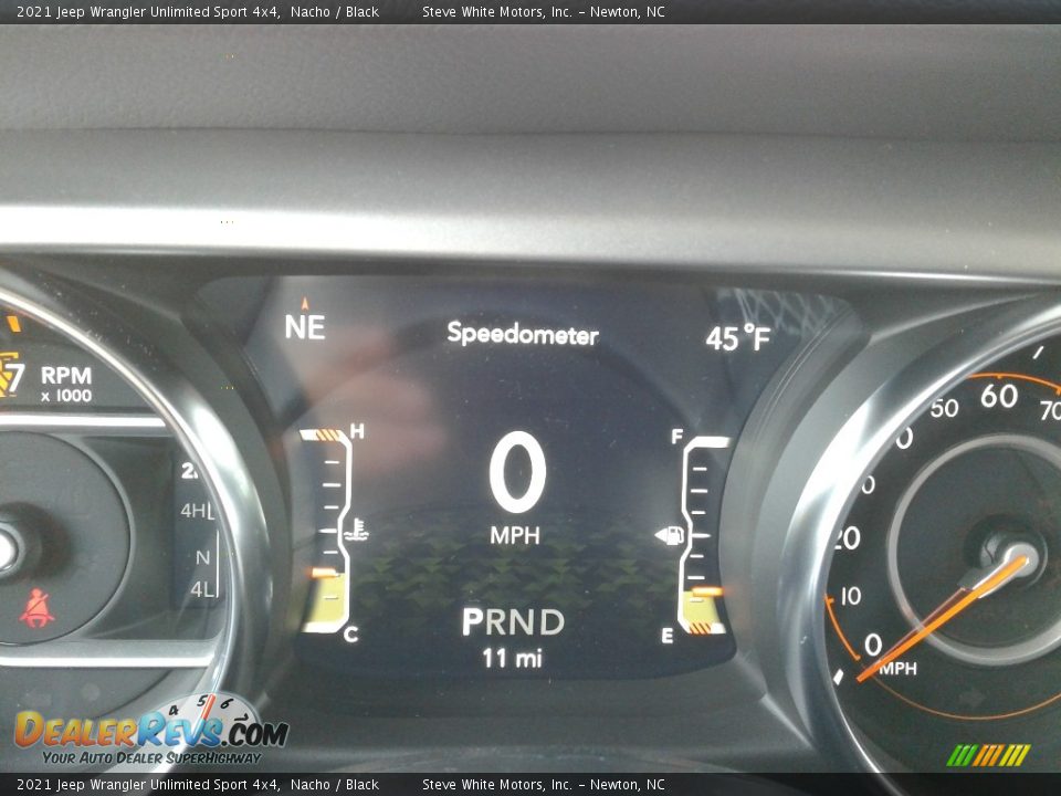 2021 Jeep Wrangler Unlimited Sport 4x4 Nacho / Black Photo #21