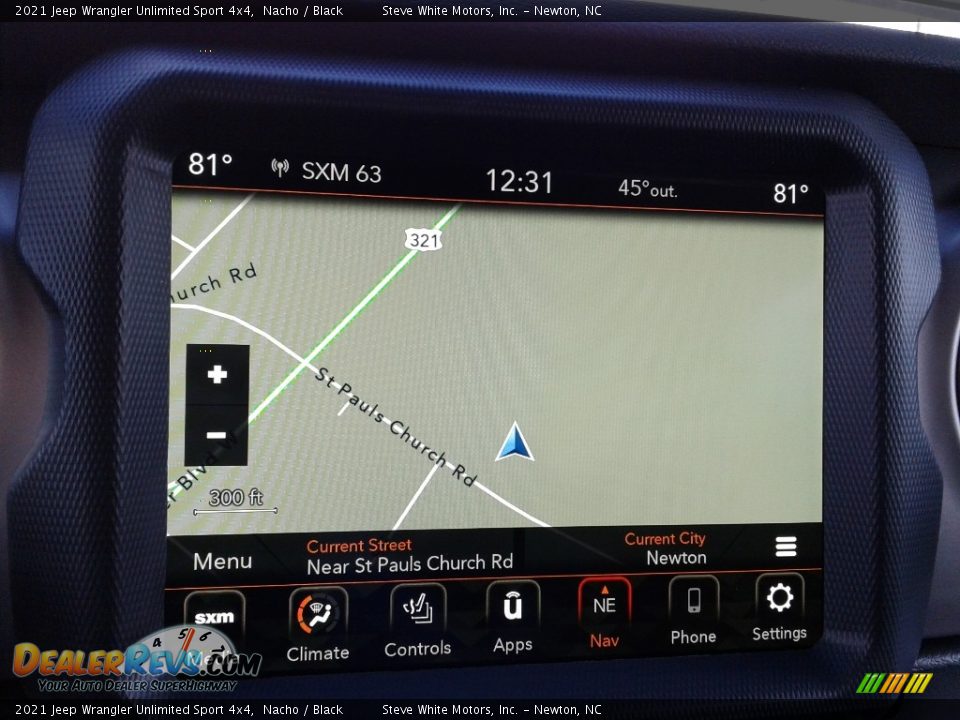 2021 Jeep Wrangler Unlimited Sport 4x4 Nacho / Black Photo #24