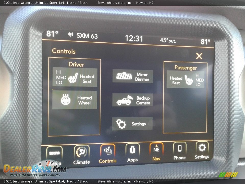 2021 Jeep Wrangler Unlimited Sport 4x4 Nacho / Black Photo #25