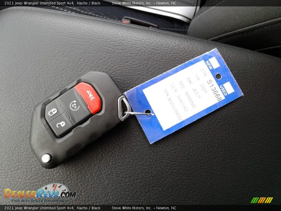 2021 Jeep Wrangler Unlimited Sport 4x4 Nacho / Black Photo #31