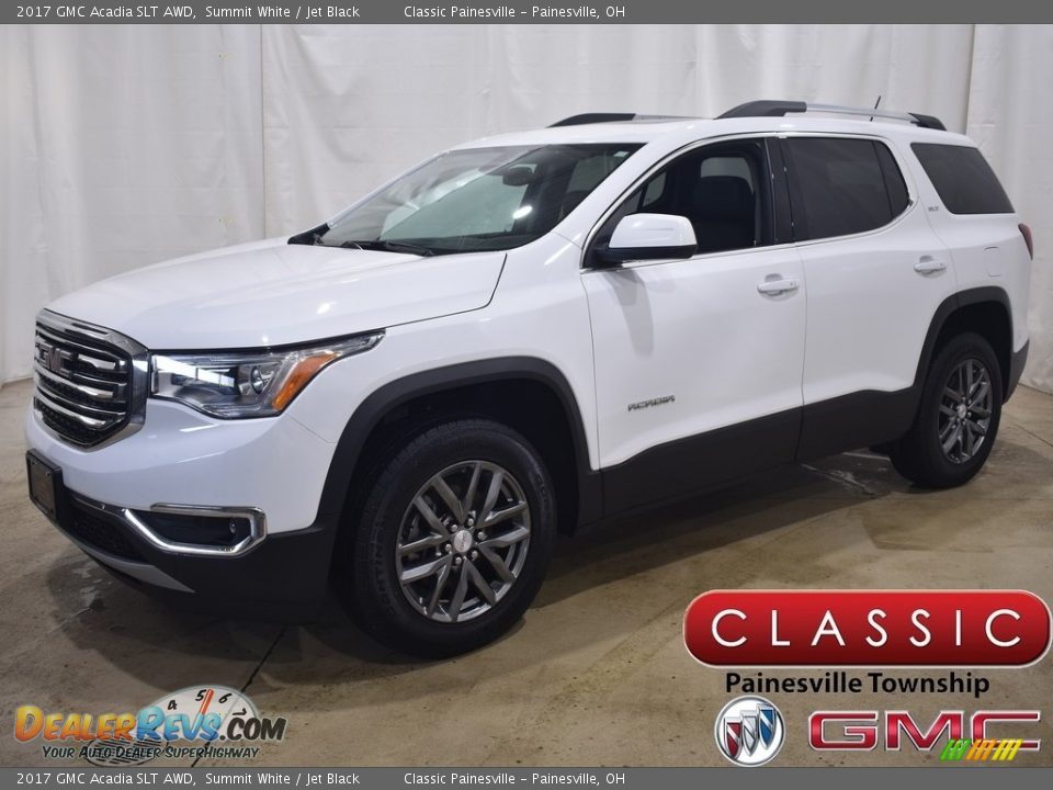 2017 GMC Acadia SLT AWD Summit White / Jet Black Photo #1