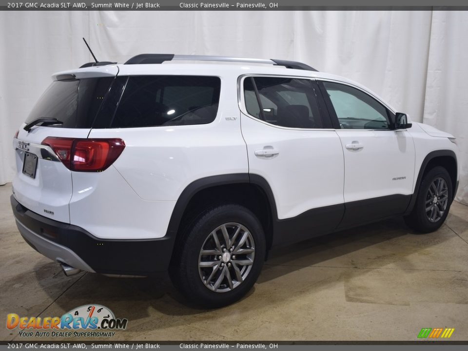 2017 GMC Acadia SLT AWD Summit White / Jet Black Photo #2