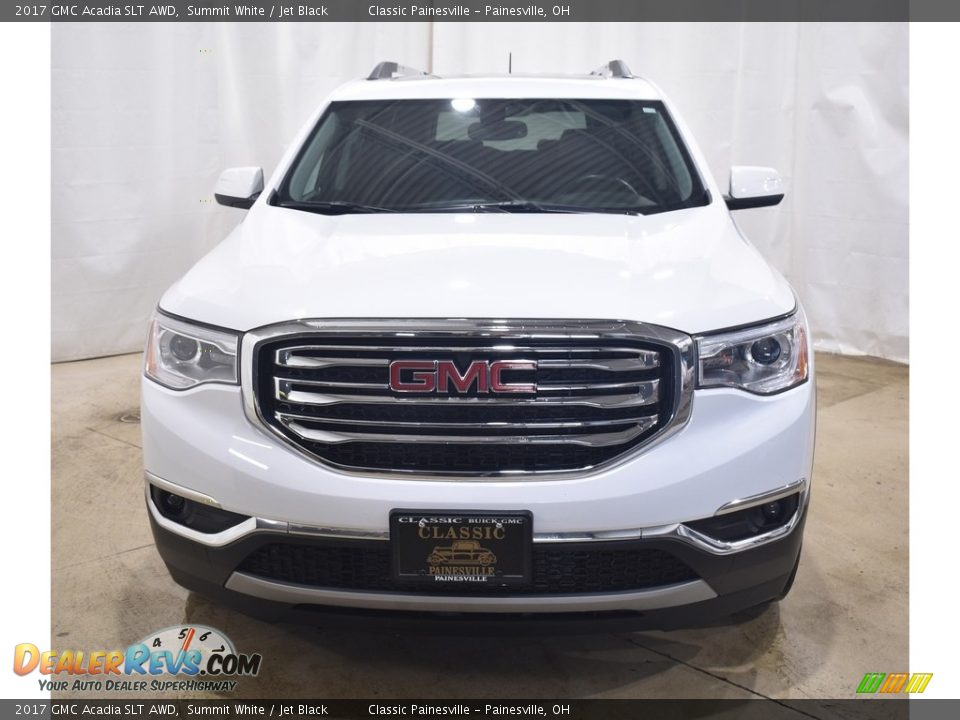 2017 GMC Acadia SLT AWD Summit White / Jet Black Photo #4