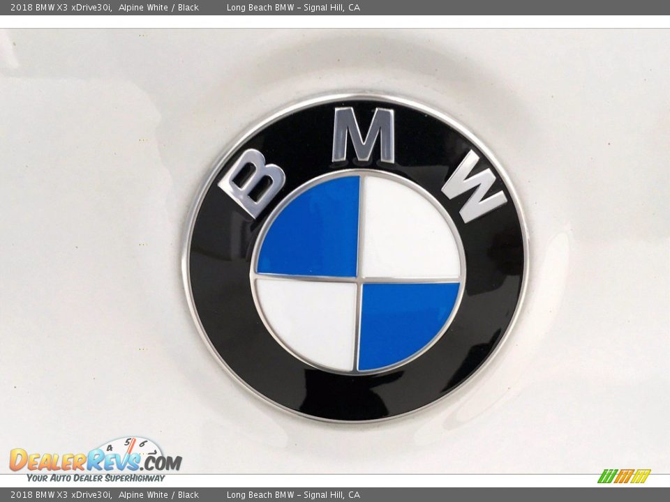 2018 BMW X3 xDrive30i Alpine White / Black Photo #34
