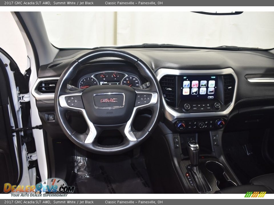 2017 GMC Acadia SLT AWD Summit White / Jet Black Photo #14