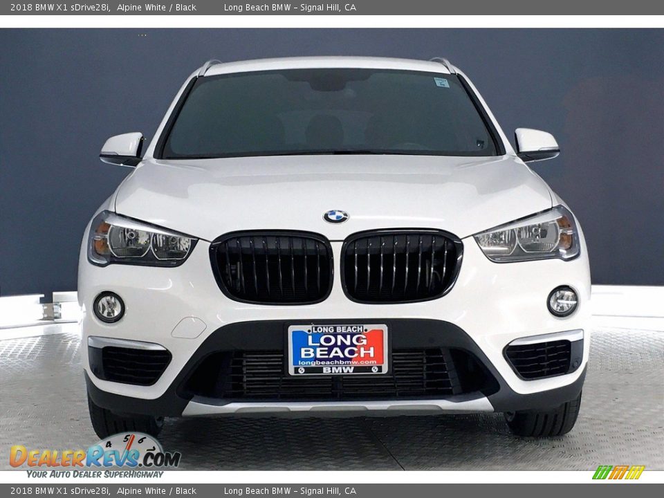 2018 BMW X1 sDrive28i Alpine White / Black Photo #2