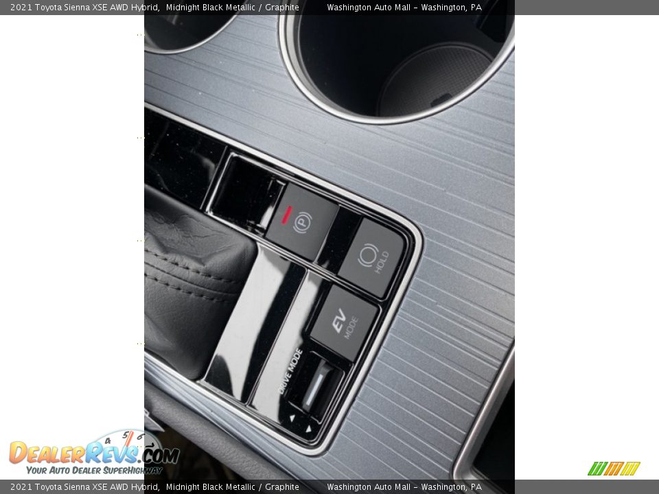 2021 Toyota Sienna XSE AWD Hybrid Midnight Black Metallic / Graphite Photo #22