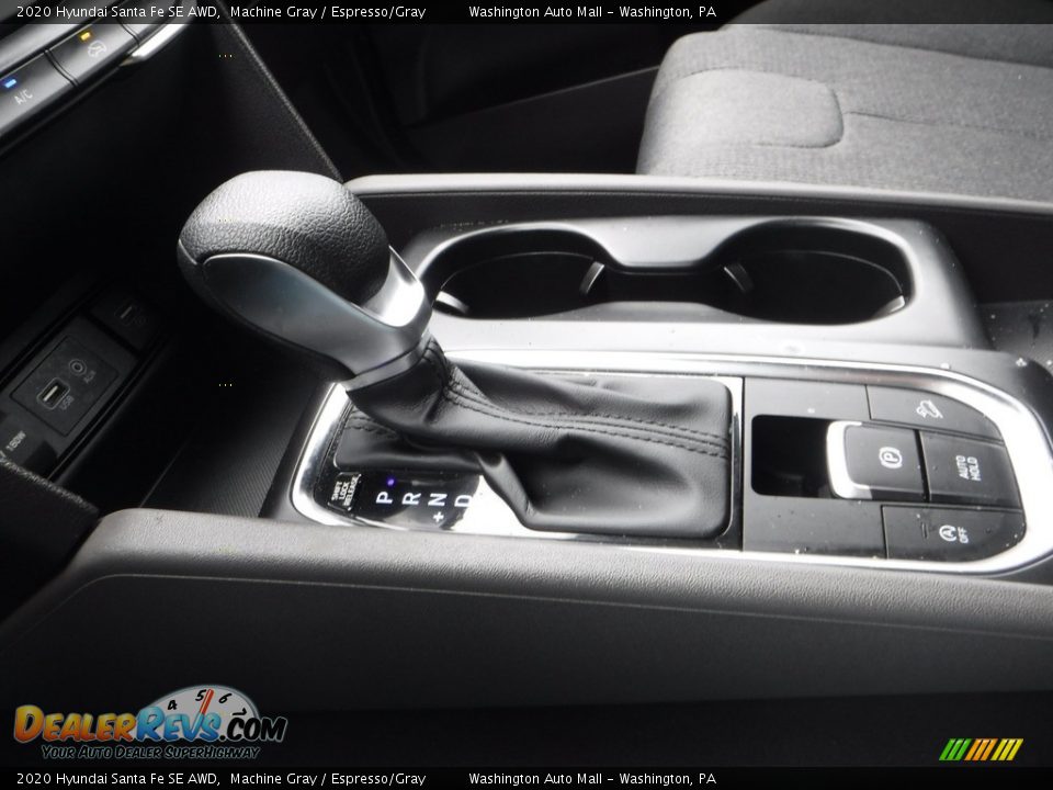 2020 Hyundai Santa Fe SE AWD Machine Gray / Espresso/Gray Photo #14