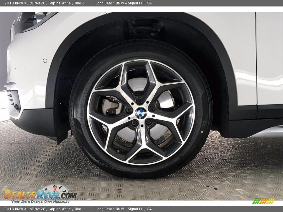 2018 BMW X1 sDrive28i Alpine White / Black Photo #8