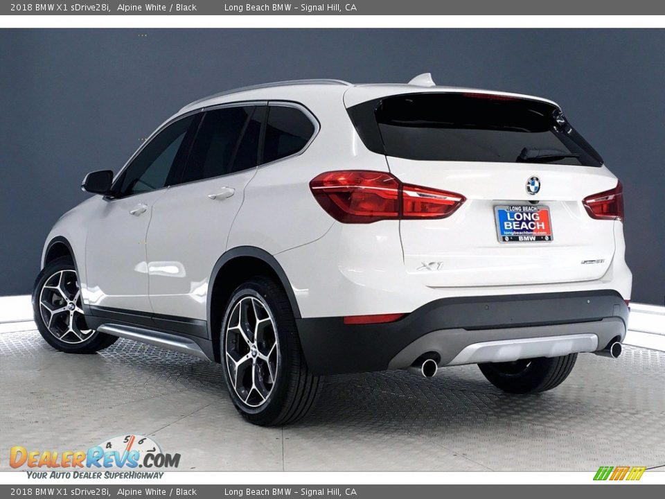 2018 BMW X1 sDrive28i Alpine White / Black Photo #10