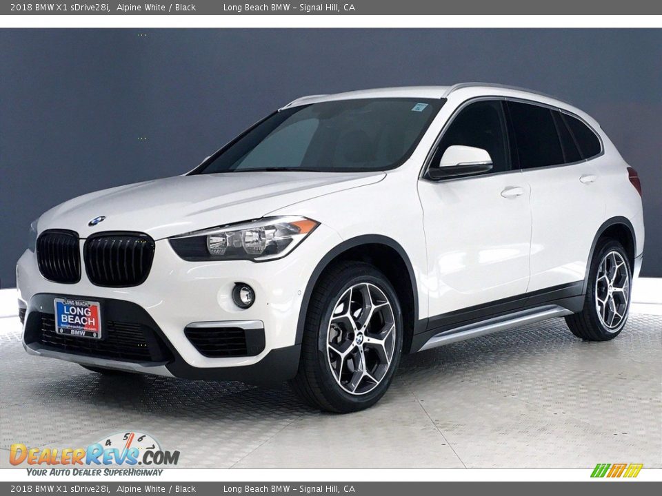 2018 BMW X1 sDrive28i Alpine White / Black Photo #12