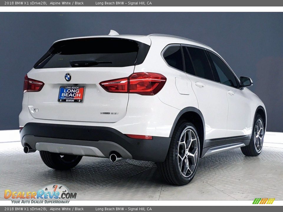 2018 BMW X1 sDrive28i Alpine White / Black Photo #13