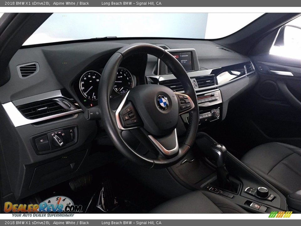 2018 BMW X1 sDrive28i Alpine White / Black Photo #21