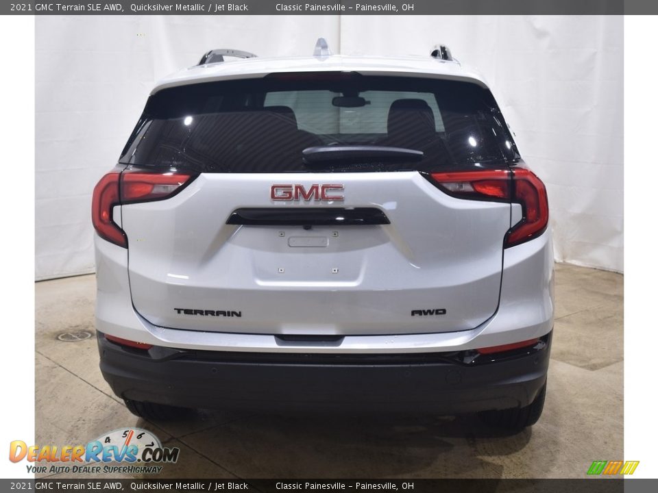 2021 GMC Terrain SLE AWD Quicksilver Metallic / Jet Black Photo #3