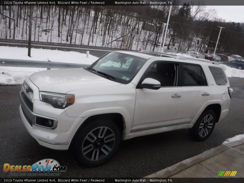 2019 Toyota 4Runner Limited 4x4 Blizzard White Pearl / Redwood Photo #12