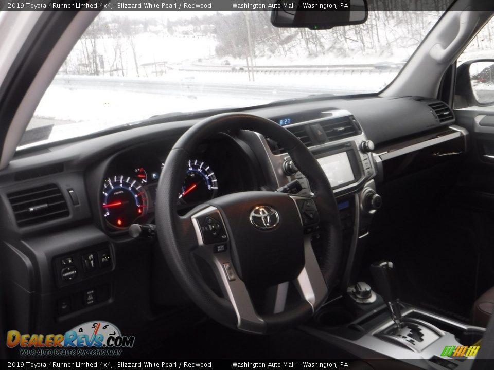 2019 Toyota 4Runner Limited 4x4 Blizzard White Pearl / Redwood Photo #18