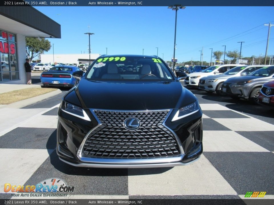 2021 Lexus RX 350 AWD Obsidian / Black Photo #2