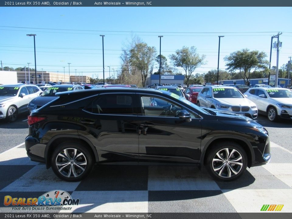 2021 Lexus RX 350 AWD Obsidian / Black Photo #3