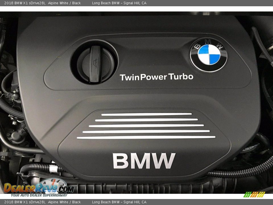 2018 BMW X1 sDrive28i Alpine White / Black Photo #34