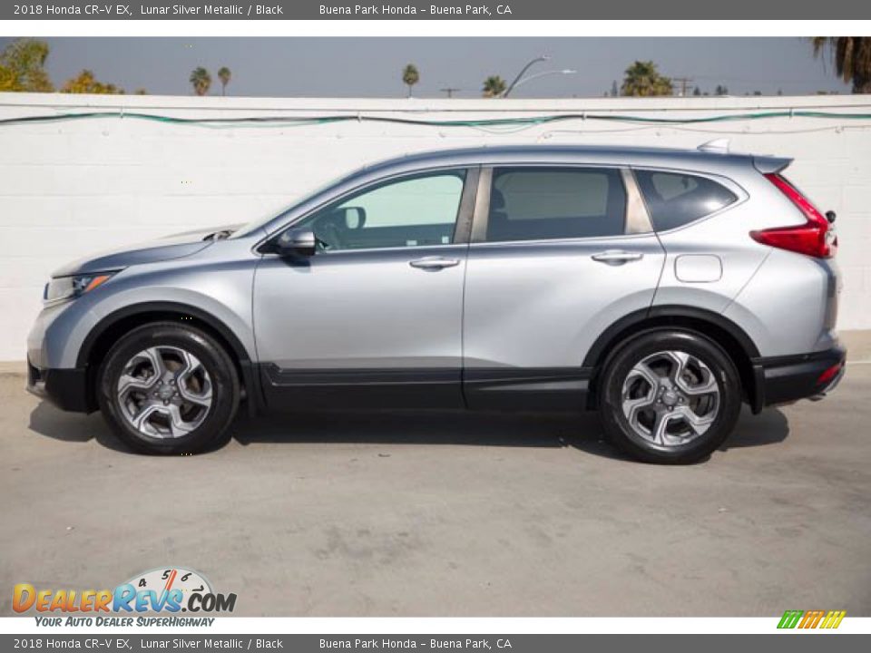 2018 Honda CR-V EX Lunar Silver Metallic / Black Photo #8